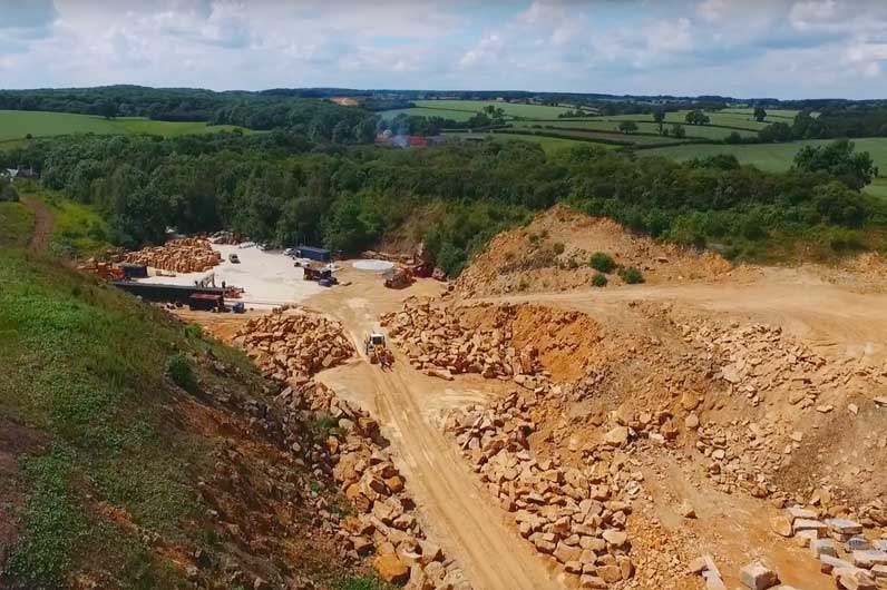 Clipsham quarry