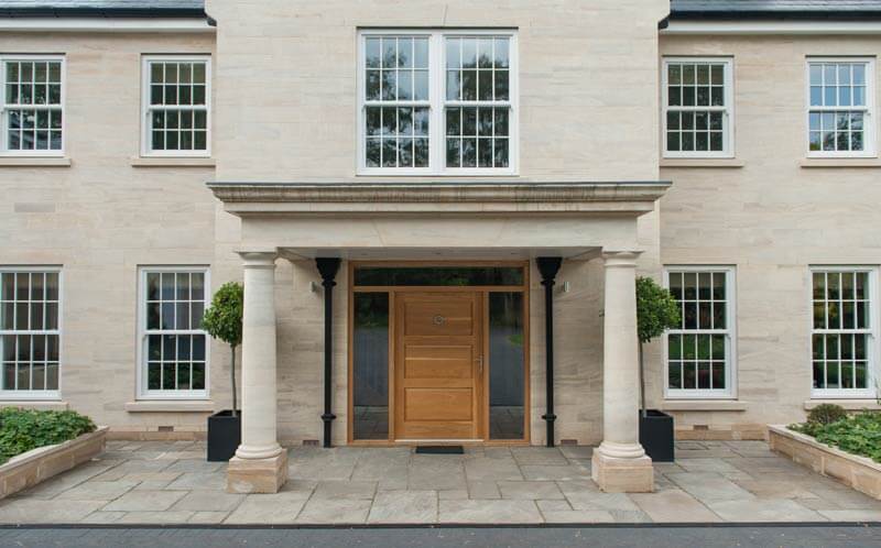 hexthorpe self build portico