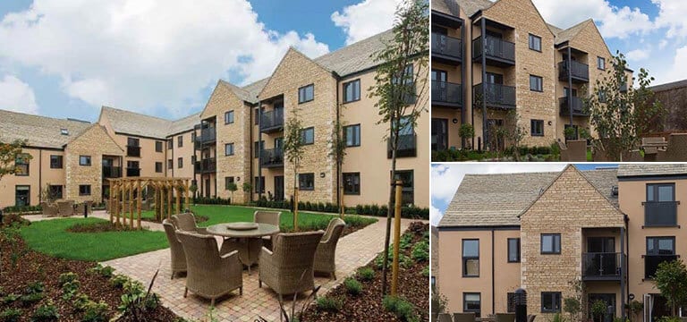 Natural stone for commercial stukeley court