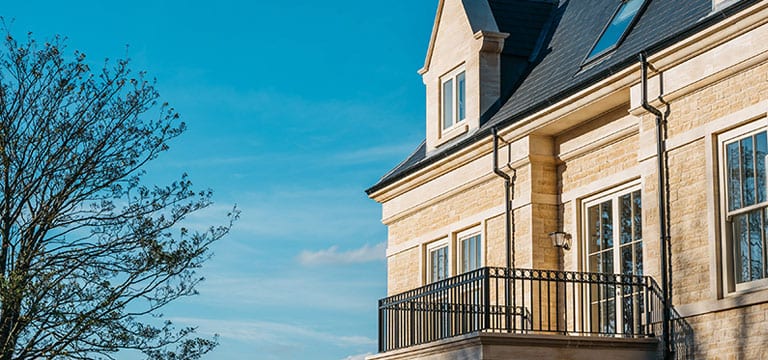natural stone house exterior