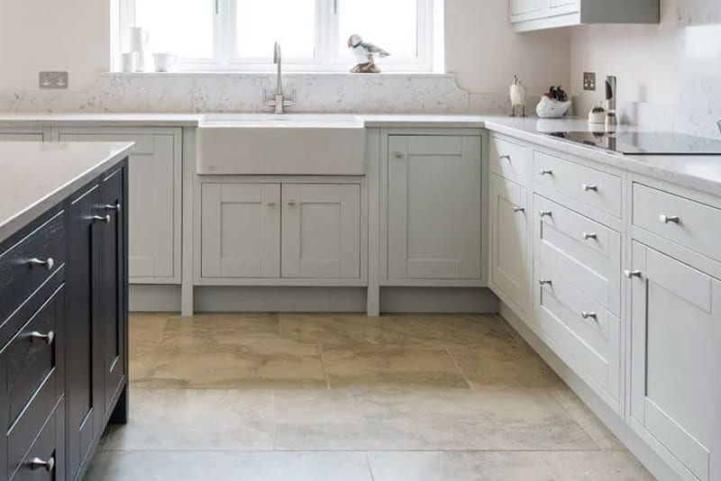 stone flooring kitchen