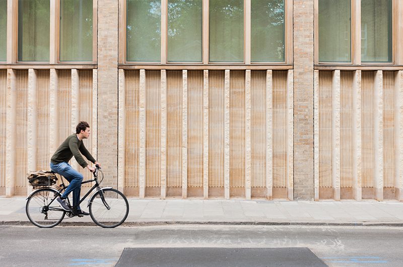 man on bike