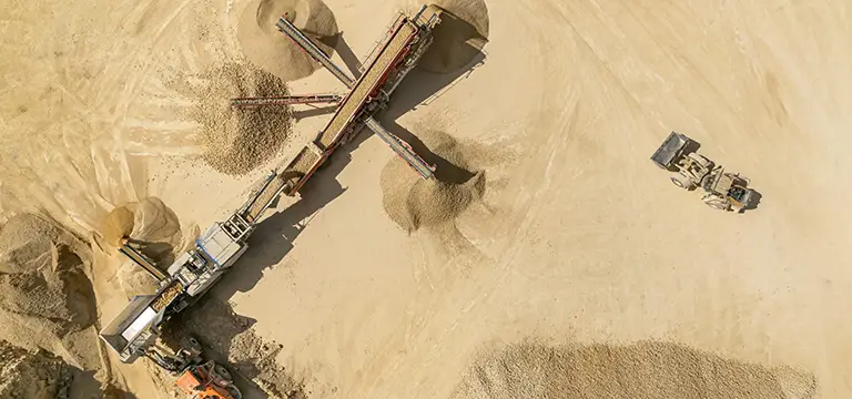aerial view of bidwells quarry